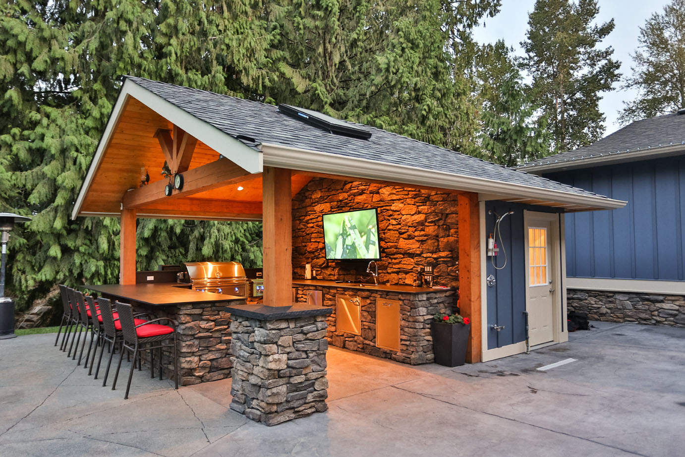 off grid outdoor kitchen design